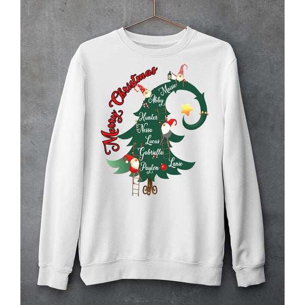 "MERRY CHRISTMAS WITH KIDS"- SWEAT-SHIRT AND HOODIE