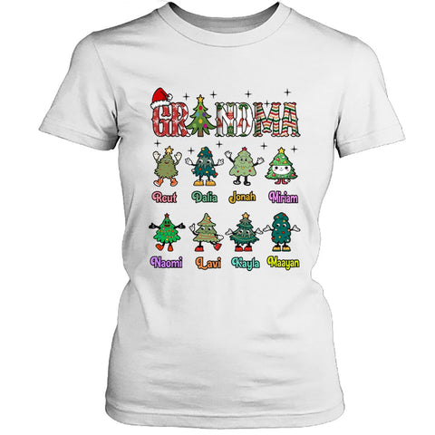 Grandma Christmas Trees - Unisex T-Shirt
