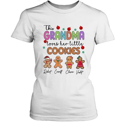 This Grandma Loves Her Little Cookies - Unisex T-Shirt