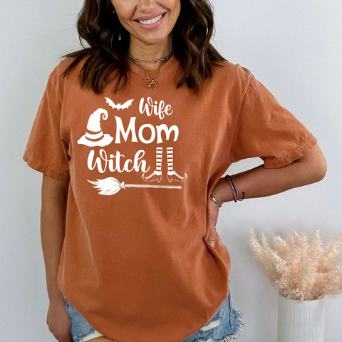 Wife Mom Witch - Bella canvas