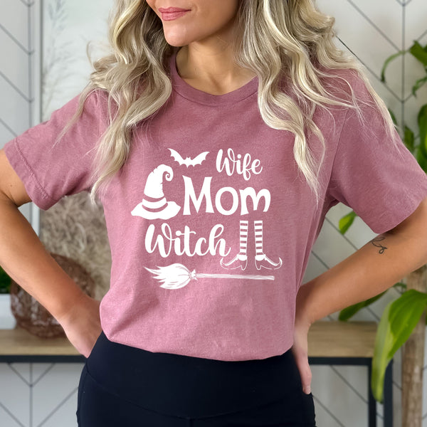 Wife Mom Witch - Bella canvas