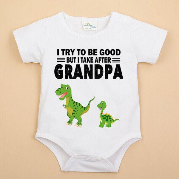 "TAKE AFTER GRANDPA"-CUSTOMIZED YOUR NICKNAME.