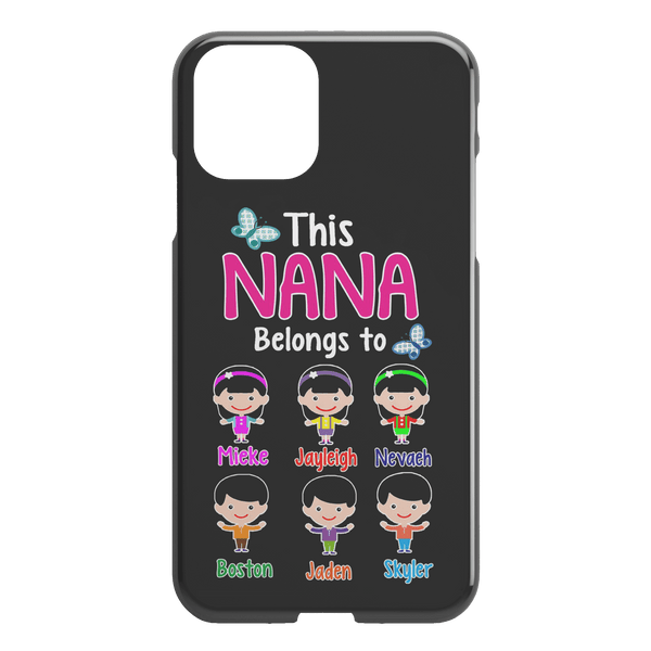 "Custom iPhone Covers - This NANA Belongs To"