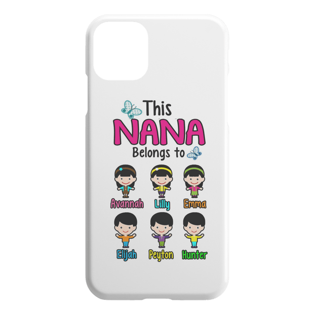 "Custom iPhone Covers - This NANA Belongs To"