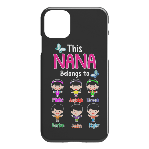 "Custom iPhone Covers - This NANA Belongs To"
