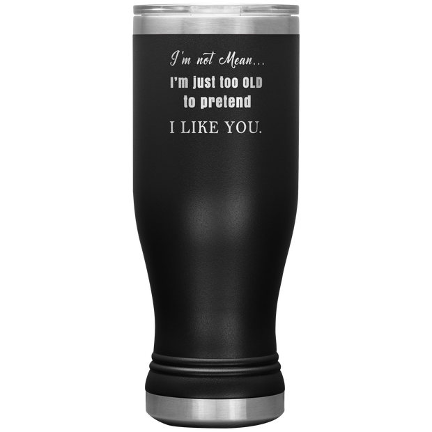 20OZ BOHO INSULATED TUMBLER "I AM NOT MEAN"