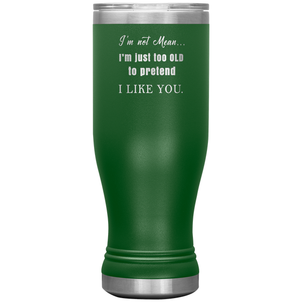 20OZ BOHO INSULATED TUMBLER "I AM NOT MEAN"