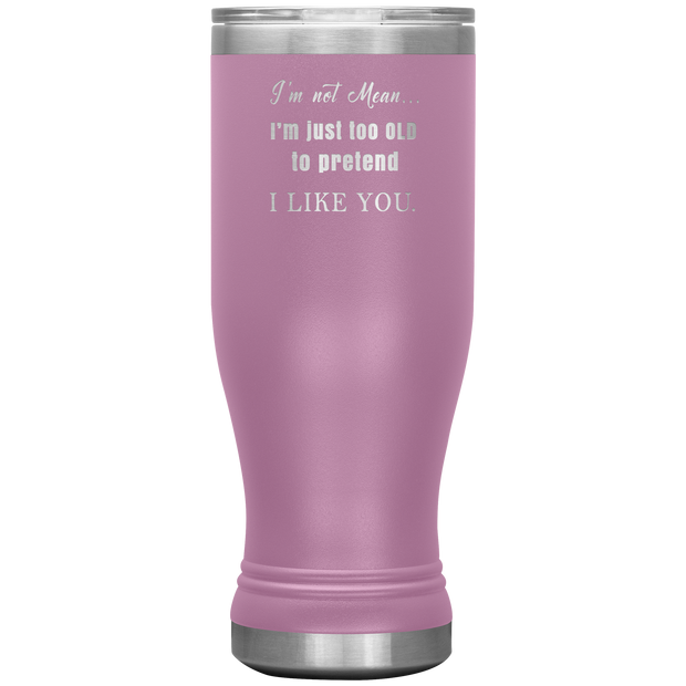 20OZ BOHO INSULATED TUMBLER "I AM NOT MEAN"