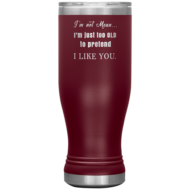 20OZ BOHO INSULATED TUMBLER "I AM NOT MEAN"
