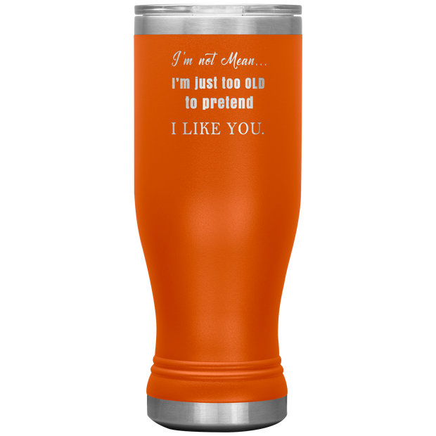 20OZ BOHO INSULATED TUMBLER "I AM NOT MEAN"