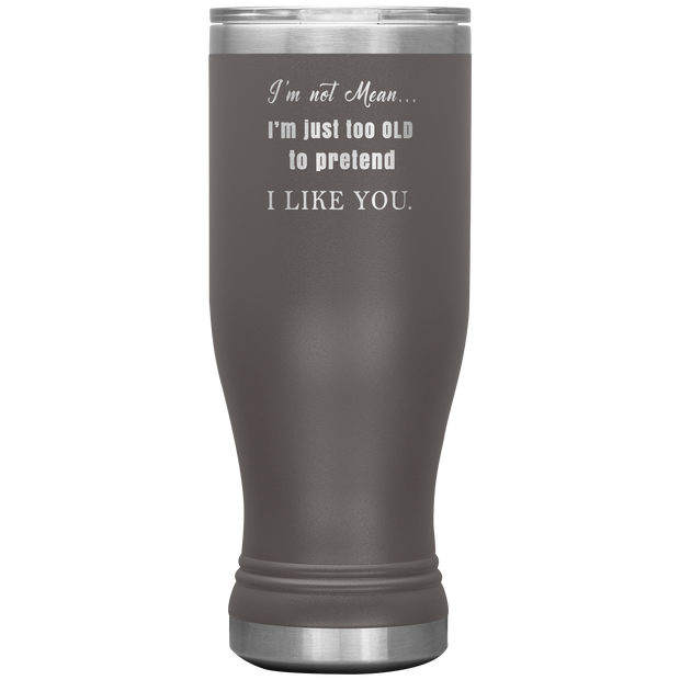 20OZ BOHO INSULATED TUMBLER "I AM NOT MEAN"