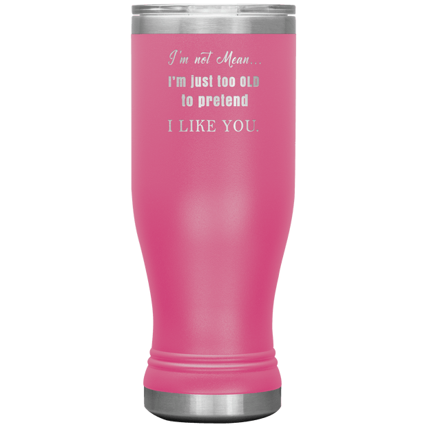 20OZ BOHO INSULATED TUMBLER "I AM NOT MEAN"