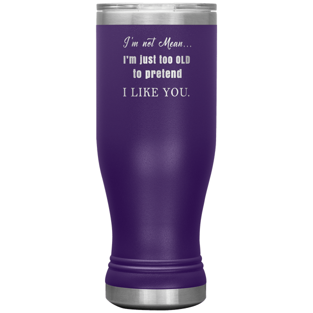 20OZ BOHO INSULATED TUMBLER "I AM NOT MEAN"