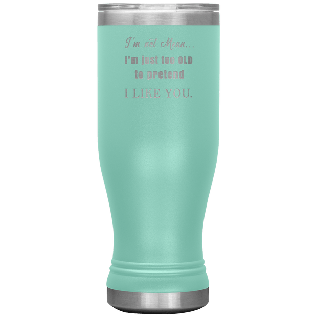 20OZ BOHO INSULATED TUMBLER "I AM NOT MEAN"