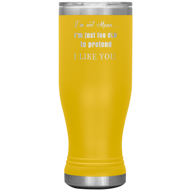 20OZ BOHO INSULATED TUMBLER "I AM NOT MEAN"