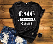 "OMG, I don't care at all".