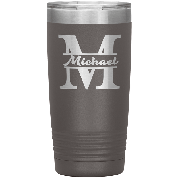 "Customize your Tumbler with your Name"