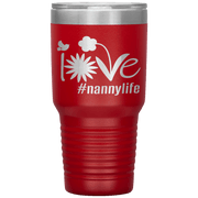 "Love Nana Life" Tumbler. Personalize Your Nickname Mimi, Gigi, Grandma or Write Your Nick Name Below.