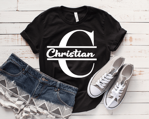 "Customize your T-Shirt with your Name"