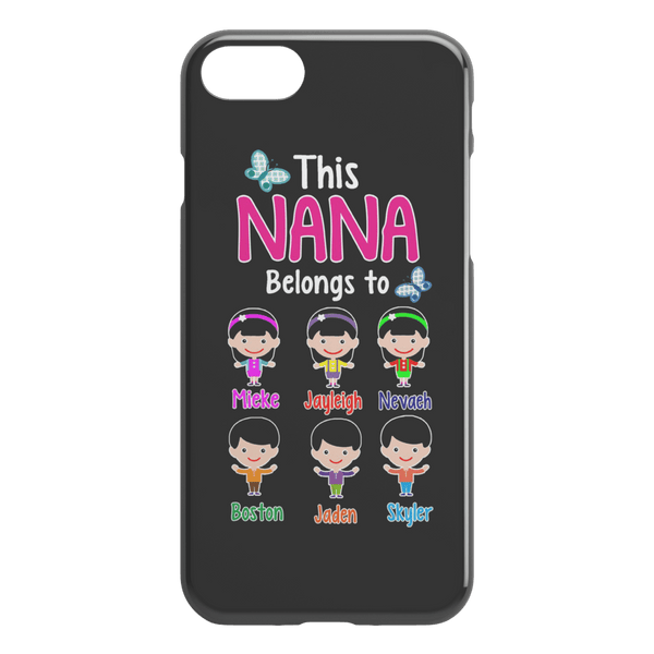 "Custom iPhone Covers - This NANA Belongs To"