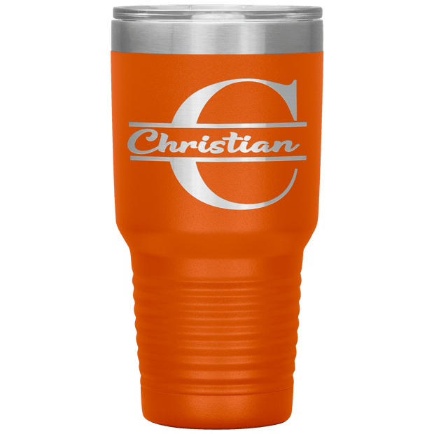 "Customize your Tumbler with your Name"