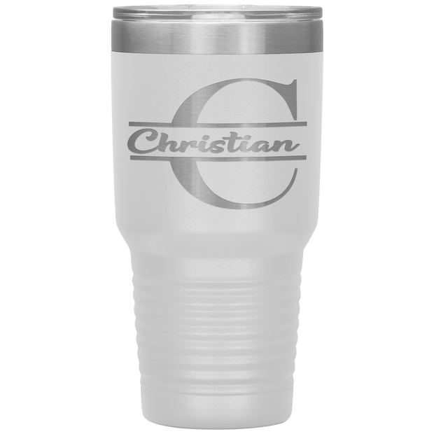 "Customize your Tumbler with your Name"