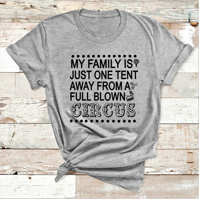 " My Family is just One Tent "