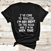 " I've come to Realize "