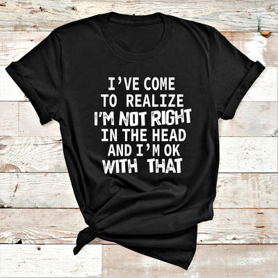 " I've come to Realize "