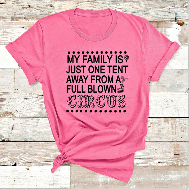 " My Family is just One Tent "