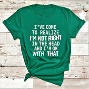 " I've come to Realize "