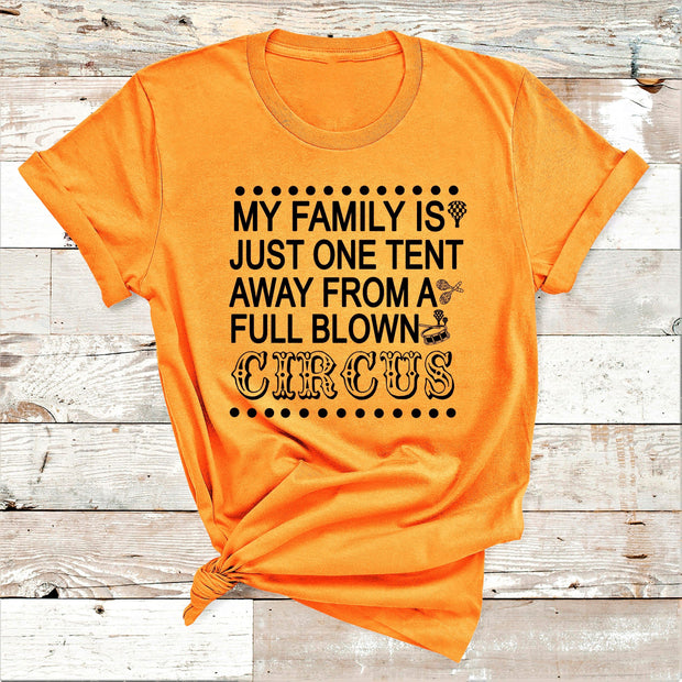 " My Family is just One Tent "