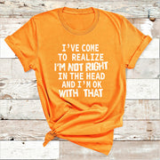 " I've come to Realize "