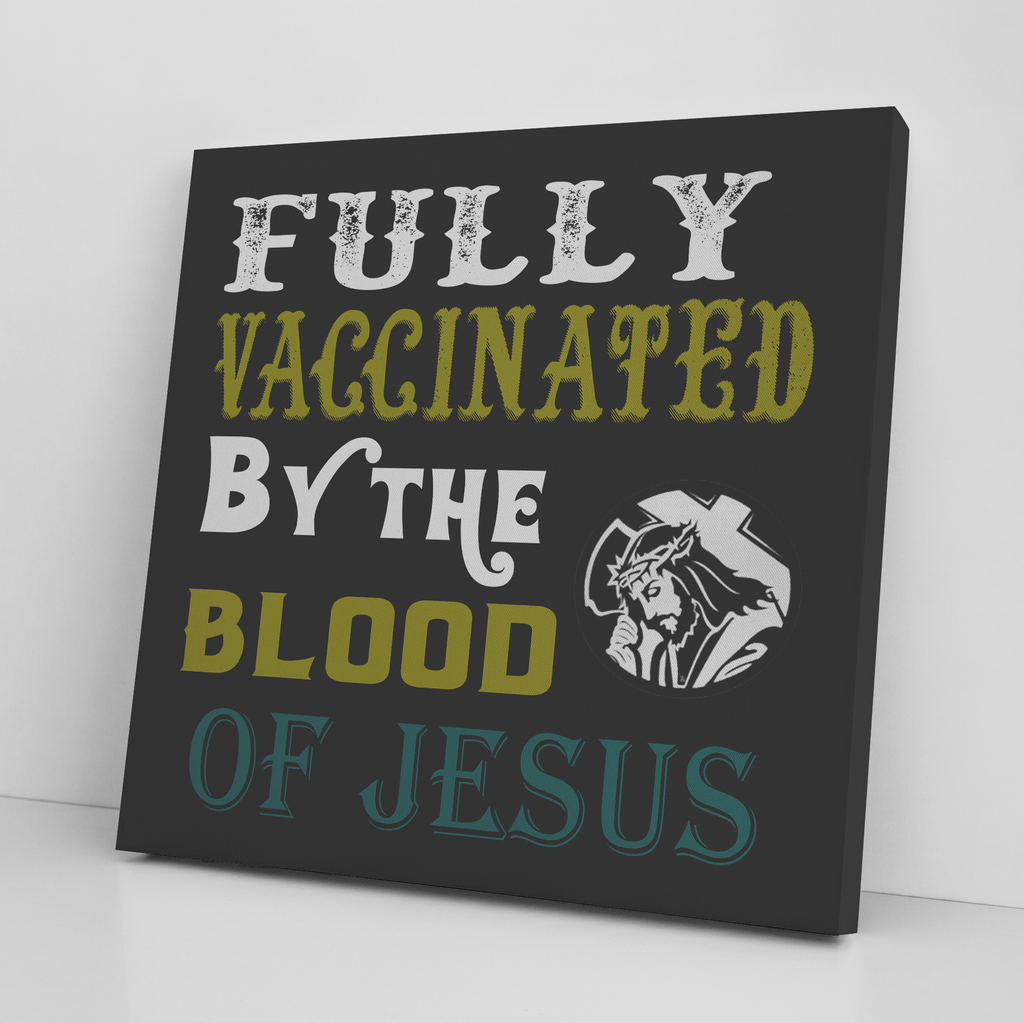 " Blood Of Jesus " Canvas
