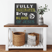 " Blood Of Jesus " Canvas