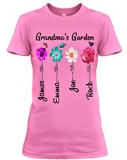 "GRANDMA GARDEN WITH BEAUTIFUL FLOWER'S"