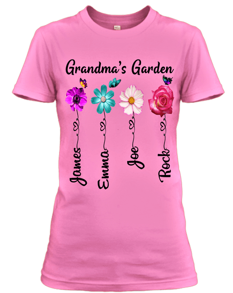 "GRANDMA GARDEN WITH BEAUTIFUL FLOWER'S"