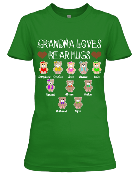"GRANDMA LOVES BEAR HUGS"