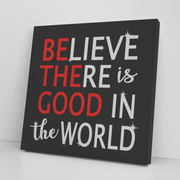 "Good World'' Canvas