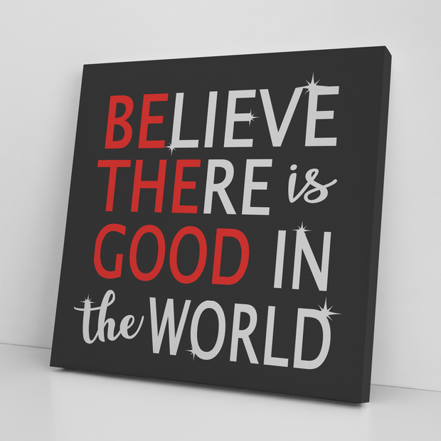 "Good World'' Canvas