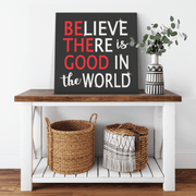 "Good World'' Canvas