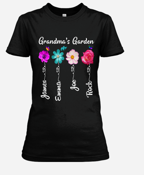 "GRANDMA GARDEN WITH BEAUTIFUL FLOWER'S"