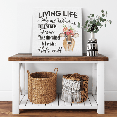 " Living Life "Canvas