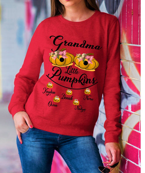 "Grandma Little Pumpkins"-Hoodie.