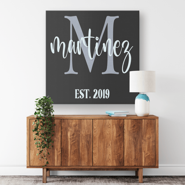 " Customized your Name " Canvas