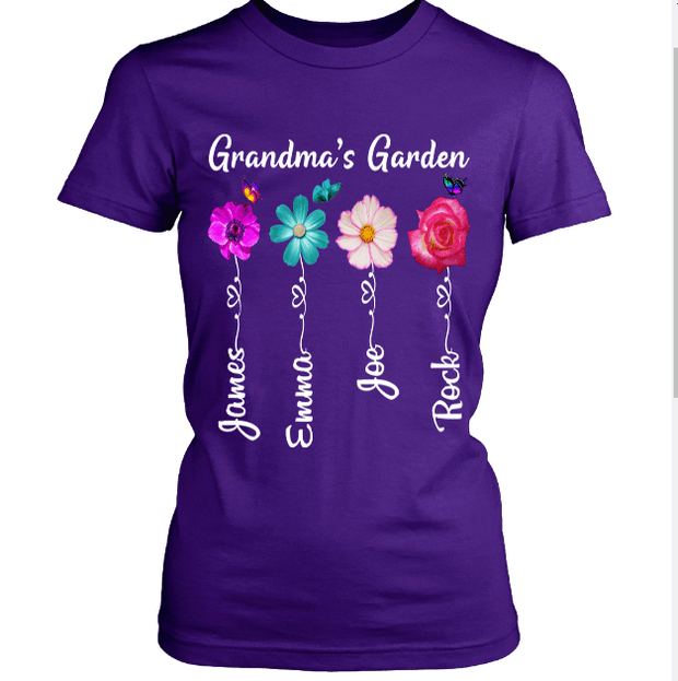 "GRANDMA GARDEN WITH BEAUTIFUL FLOWER'S"