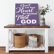 ''TRUST GOD'' CANVAS