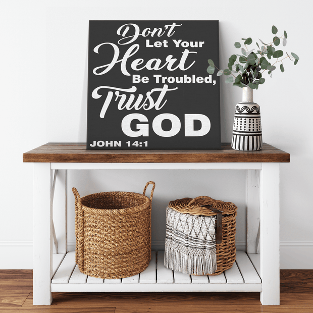 ''TRUST GOD'' CANVAS