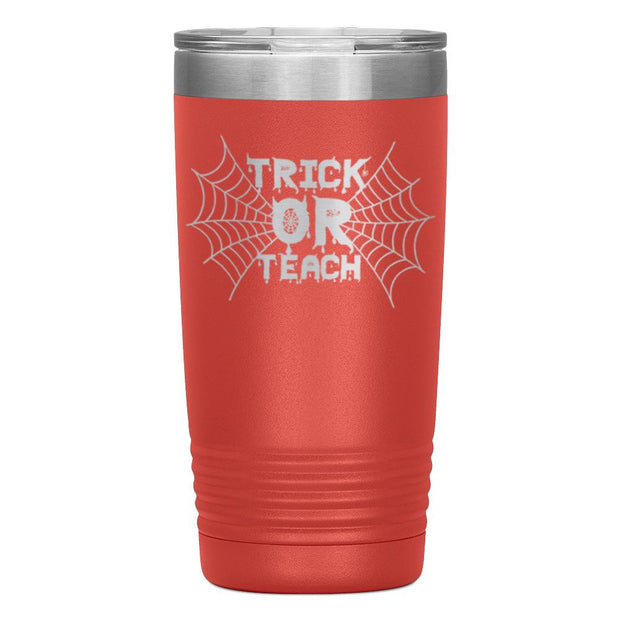 "TRICK OR TEACH"TUMBLER