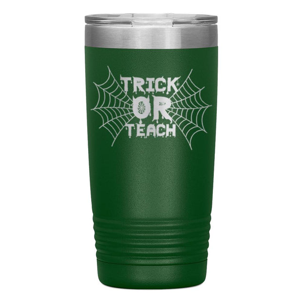 "TRICK OR TEACH"TUMBLER